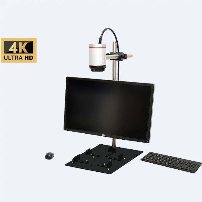 Комплект видеомикроскопа INSPECTIS U30s-LWD с ПО OAI, UltraHD 4K, оптический зумx, рабочая дистанция 550 мм HD-016-KIT-OAI
